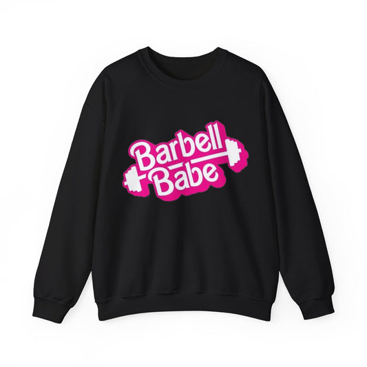 Sudadera con cuello redondo Barbell Babe