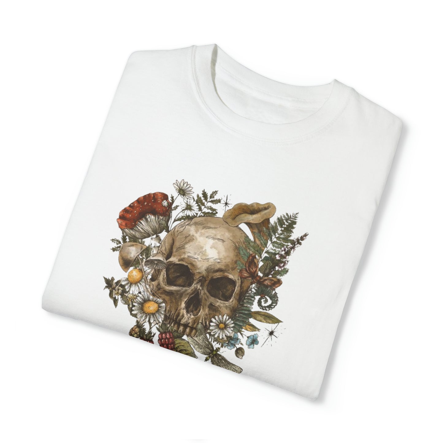 Camiseta con calavera vintage