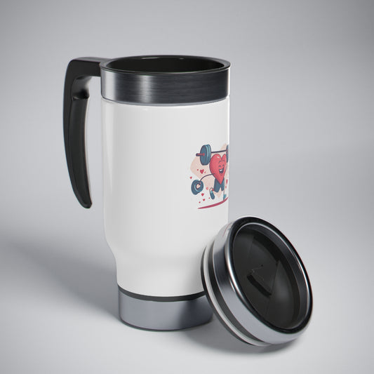 Stainless Steel Valetines Day Mug