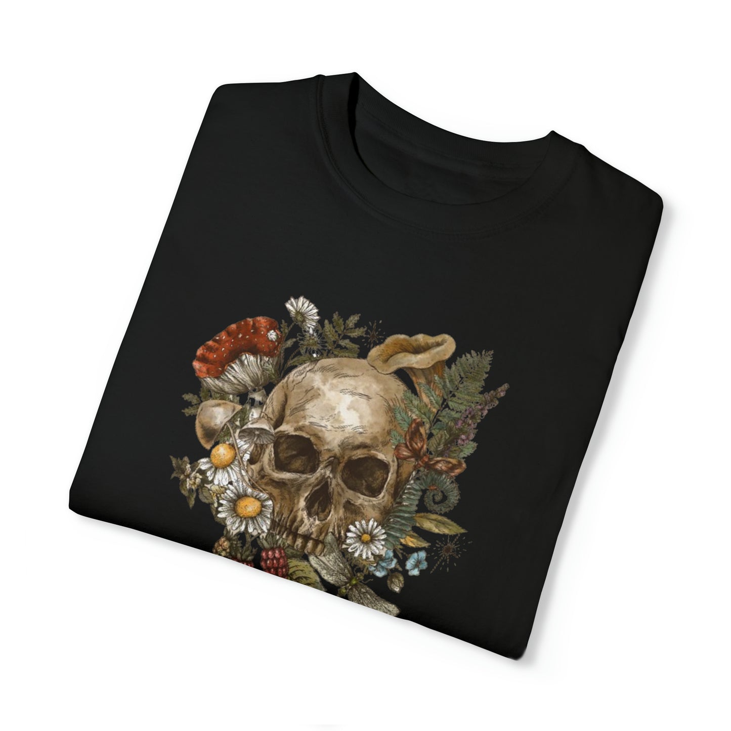 Camiseta con calavera vintage