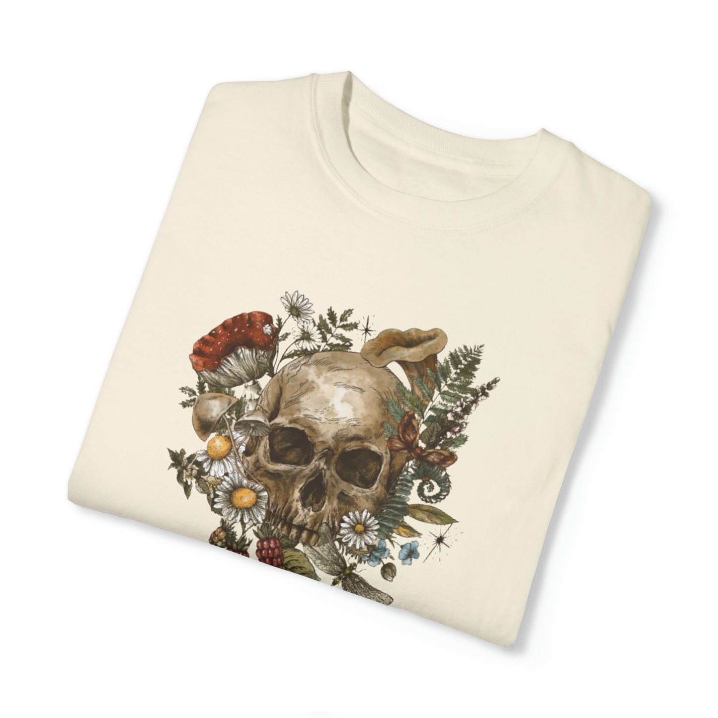 Camiseta con calavera vintage